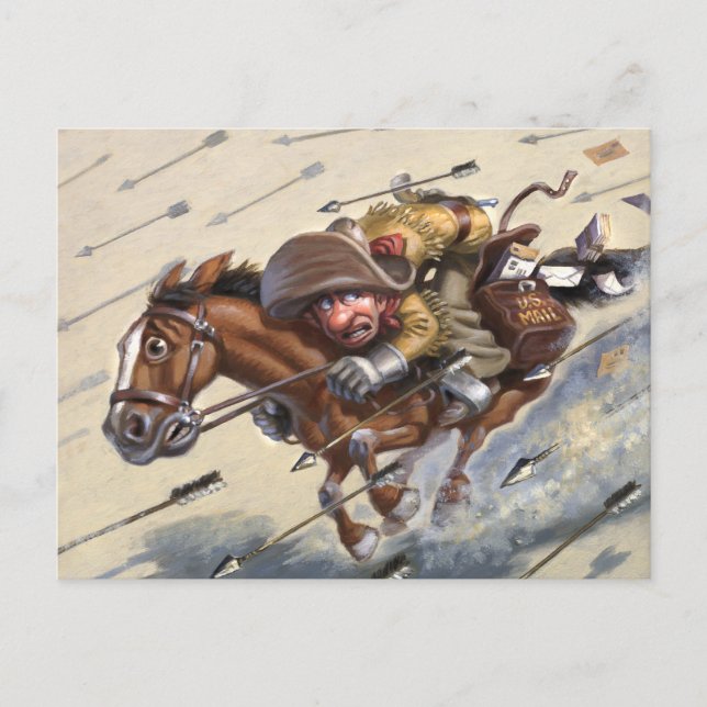 Postal Pony Express (Anverso)