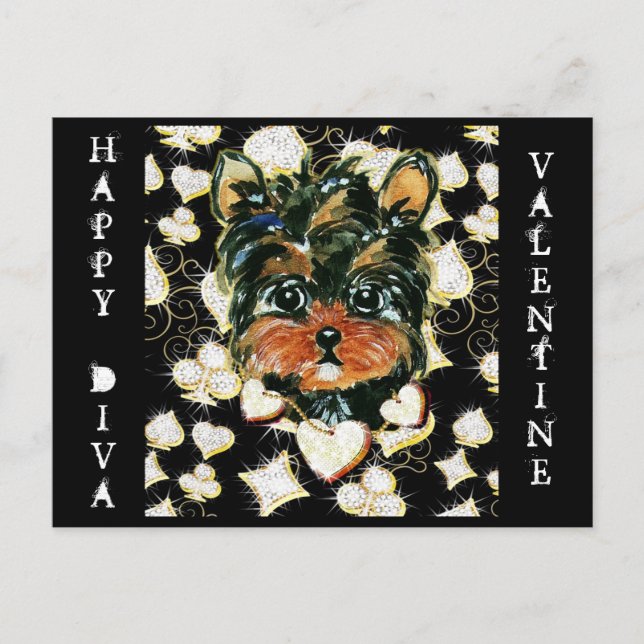 POSTAL POO BRILLANTE (Anverso)