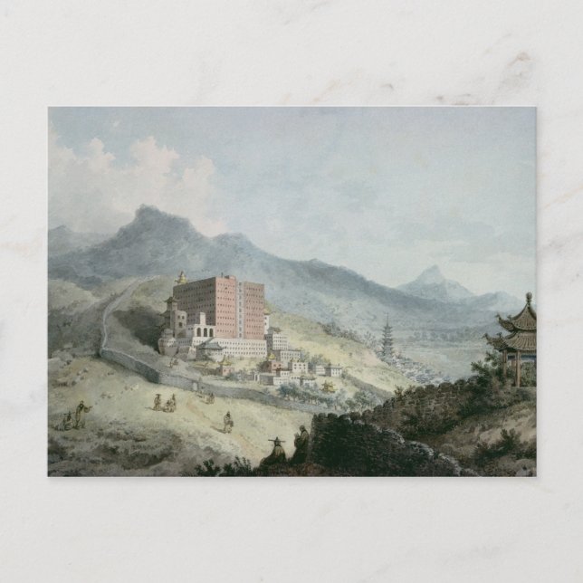 Postal Poo Ta La, o Gran Templo de Fo (Anverso)