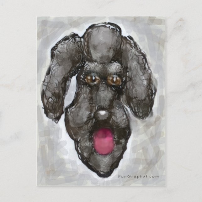 Postal Poodle (Anverso)