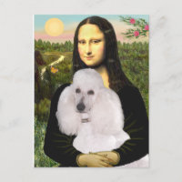 Poodle Mona-Pood-White-Standard