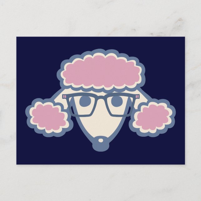 Postal Poodle Nerd (Anverso)