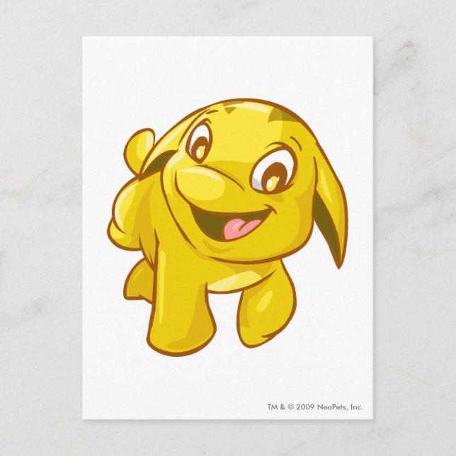 Postal Poogle Gold (Anverso)