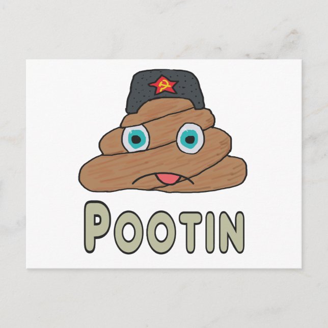 Postal Pootin - Anti Putin (Anverso)