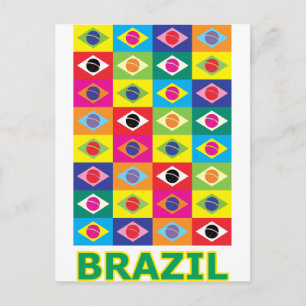 Postal Pop Art Brazil