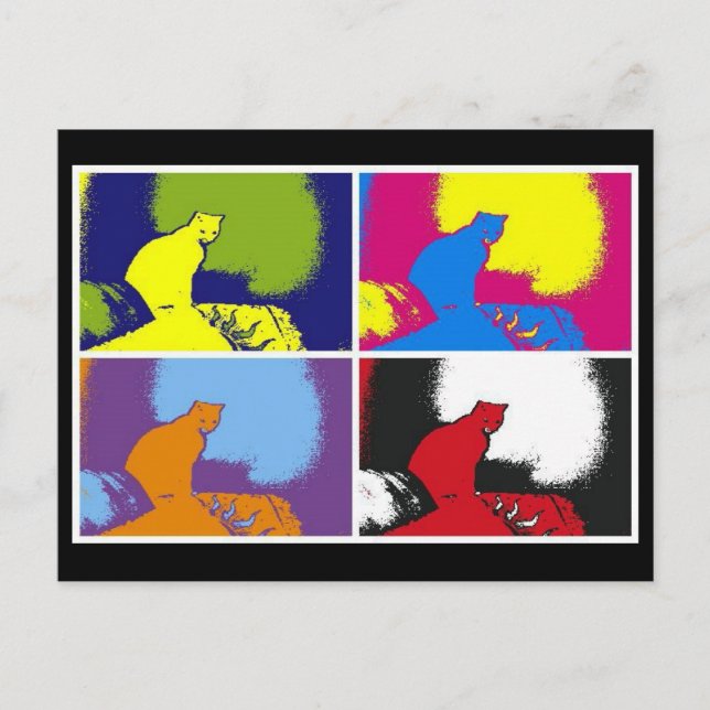 Postal Pop Art Lucy #2 (Anverso)