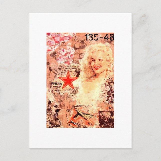 Postal pop de vintage (Anverso)