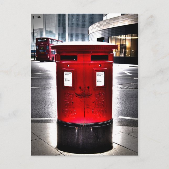 Postal pop LONDON (Anverso)