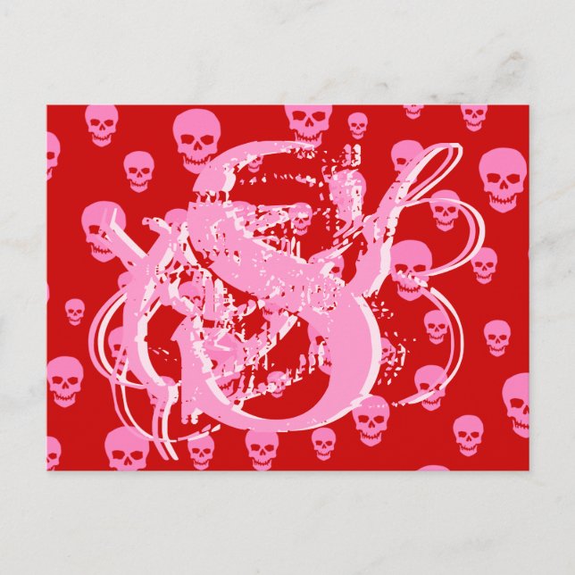 Postal Pop Skulls (Anverso)
