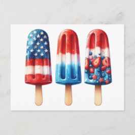 Postal Popcíclicos patrióticos