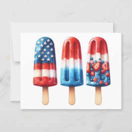 Postal Popcíclicos patrióticos