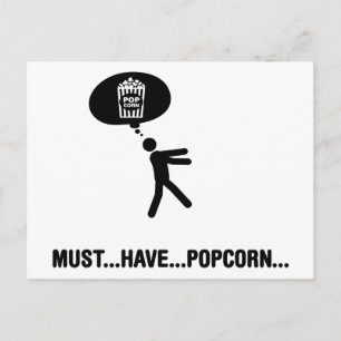 Postal Popcorn Lover