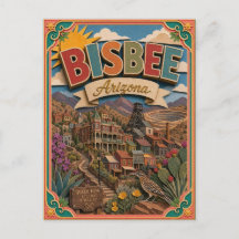 PopCut Estados Bisbee Arizona Arte de Papel