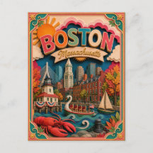 PopCut Estados Boston Massachusetts Arte de Papel
