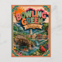 PopCut Estados Bowling Green Kentucky Arte de Pape