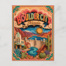 PopCut Estados Ciudad Boulder Nevada Arte de Papel