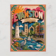 PopCut Estados Evanston Illinois Arte en Papel
