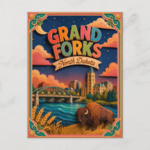 PopCut Estados Grand Forks Dakota del Norte Arte d