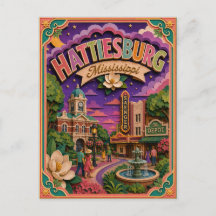 PopCut Estados Hattiesburg Mississippi Arte de Pap