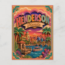 PopCut Estados Henderson Nevada Arte de Papel