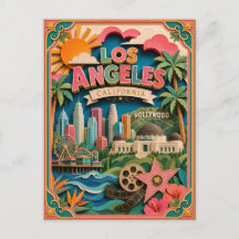 PopCut Estados Los Ángeles California Arte de Pape