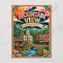 PopCut Estados Mountain View Arkansas Arte de Pape