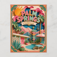 PopCut Estados Palm Springs California Arte de Pap
