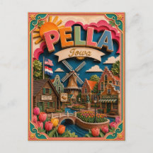 PopCut Estados Pella Iowa Arte de Papel