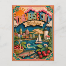 PopCut Estados Traverse City Michigan Arte de Pape