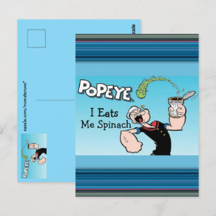 Postal Popeye Postcard