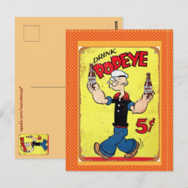 Postal Popeye Postcard