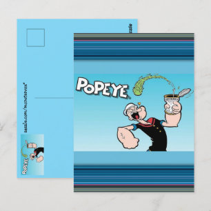 Postal Popeye Postcard
