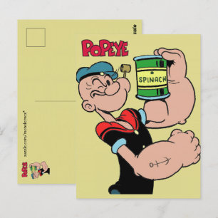 Postal Popeye Postcard