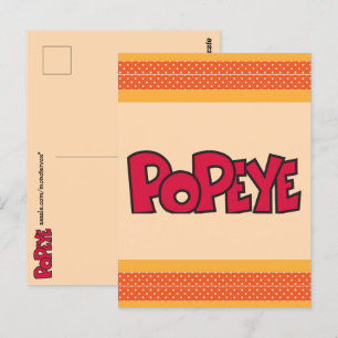 Postal Popeye Postcard