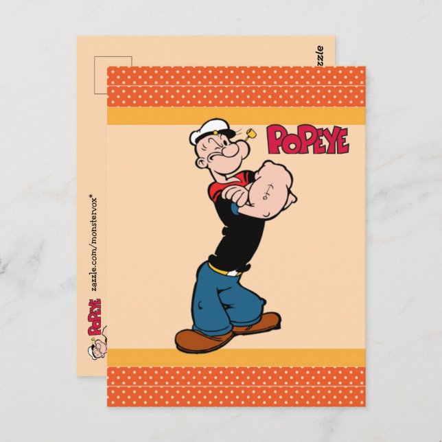 Postal Popeye Postcard (Anverso / Reverso)