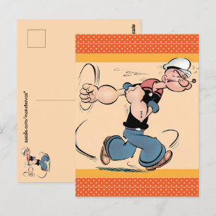 Postal Popeye Postcard