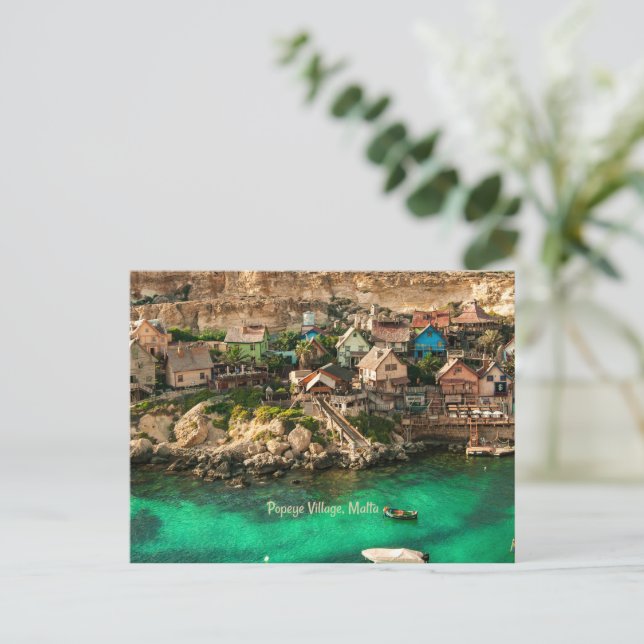 Postal Popeye Village, Malta (Anverso de pie)
