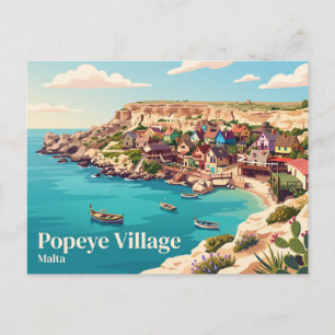 Postal Popeye Village, Norte, Mellieħa, Malta