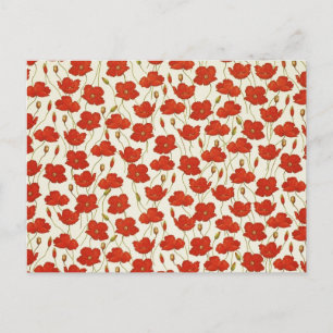 Postal Poppies de época