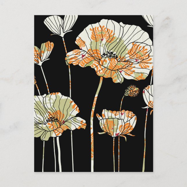 Postal Poppies Oo La La (Anverso)