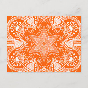 Postal Poppy Mandala
