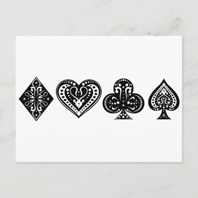 Postal Póquer (Anverso)