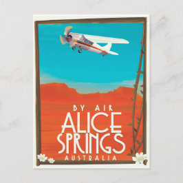 Postal Por aire - Alice Springs Australia