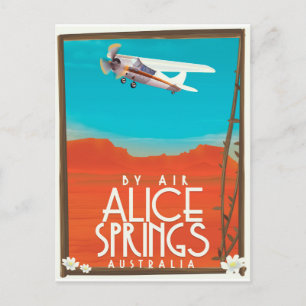 Postal Por aire - Alice Springs Australia