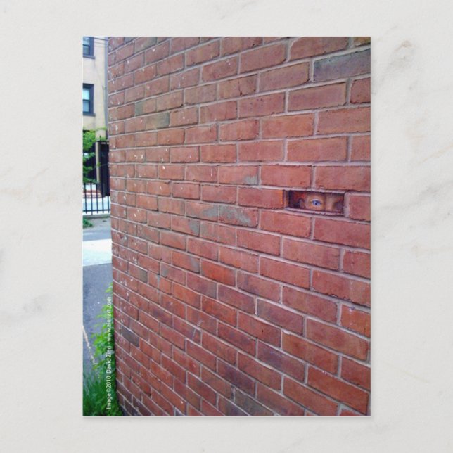 Postal ¡por amor a dios, montresor! (Anverso)