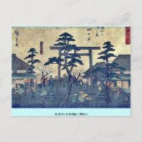 por Ando, Hiroshige Ukiyo-e.