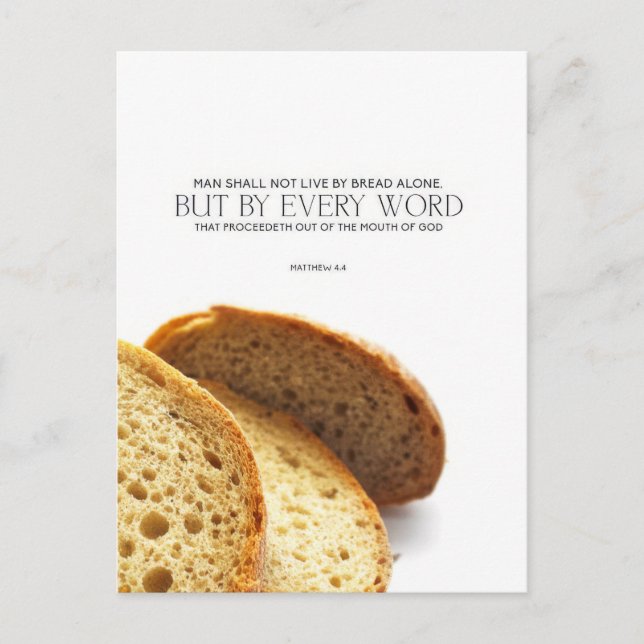 Postal Por cada palabra (Anverso)