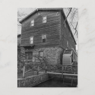 Postal Por debajo de la escala de grises de Edwards Mill