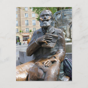 Postal Por el amor a un buen libro - Bruselas, Bélgica