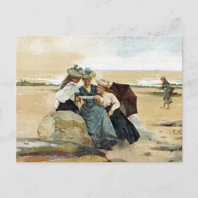 Postal Por el mar (Anverso)